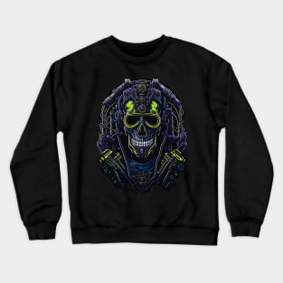 Cyborg Heads S02 D55 Crewneck Sweatshirt